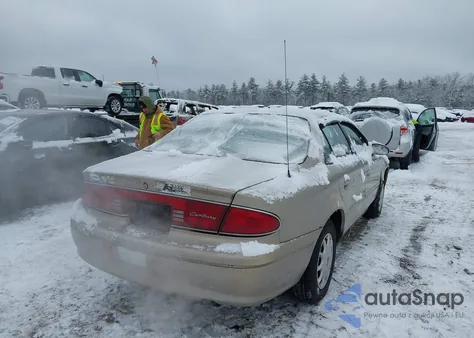 2003 Buick Century Custom из США, поврежденный, VIN 2G4WS52J431140466